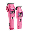 SUPRENT Fangs Professional Barber Clippers and Trimmers (Pink)