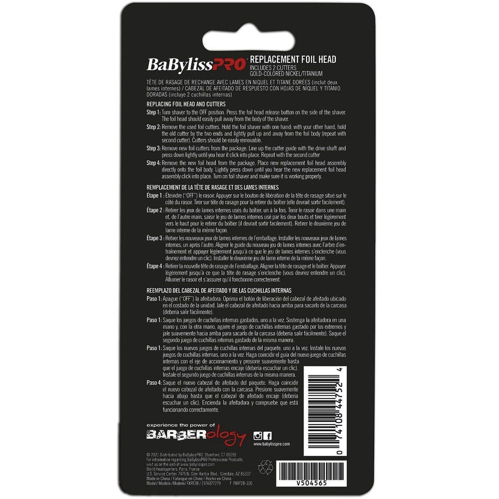 BaBylissPRO Replacement Double Foil & Cutter for FXFS2B (FXRF2B) — image 3