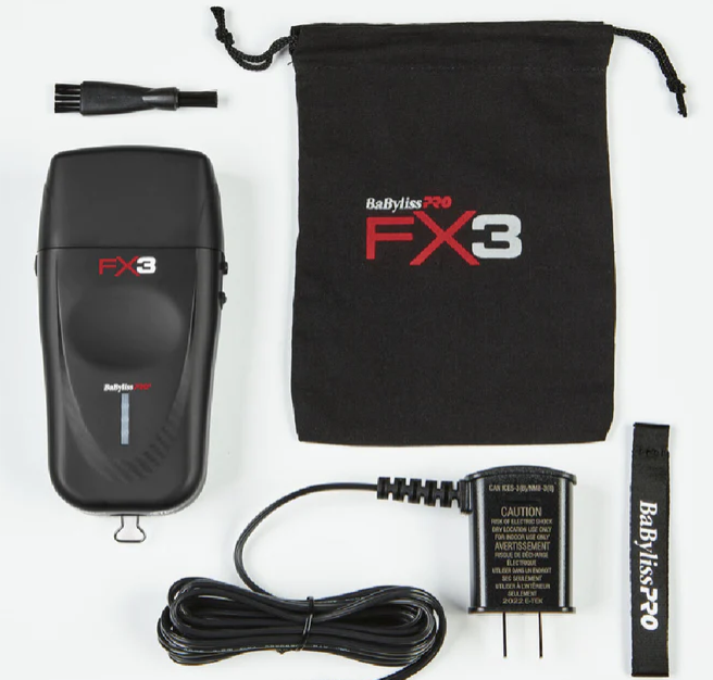BaBylissPRO FX3 Matte Black Professional High Speed Foil Shaver (FXX3SB) — image 3