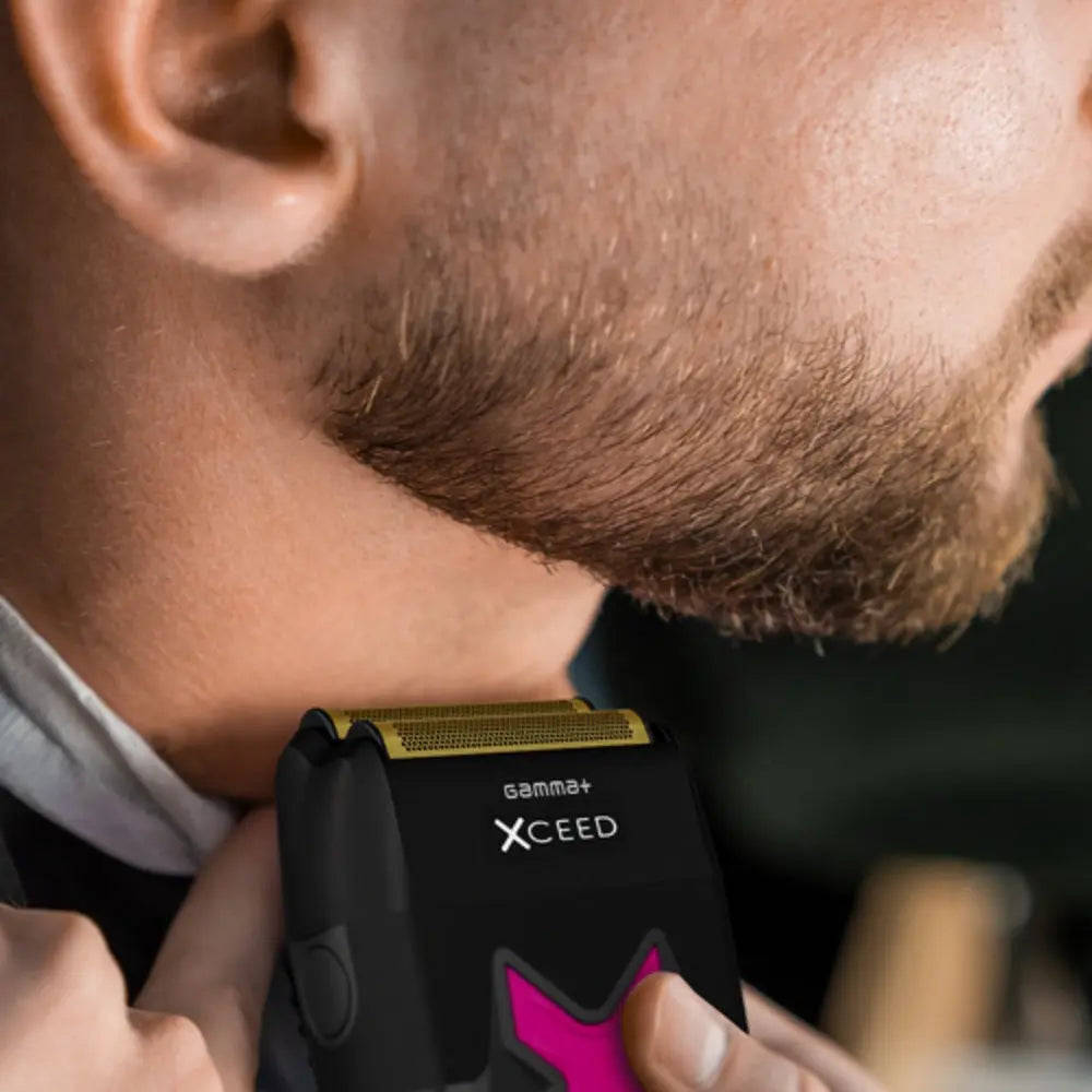 Gamma+ XCEED Professional IN2 Vector Motor Cordless Double Foil Shaver (GP803B)
