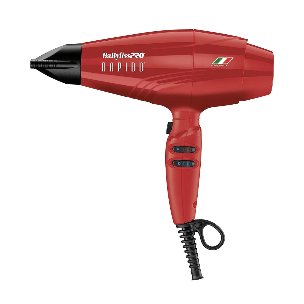 Babyliss Pro Rapido Professional Hair Dryer - Red (BRRAP1) — image 1