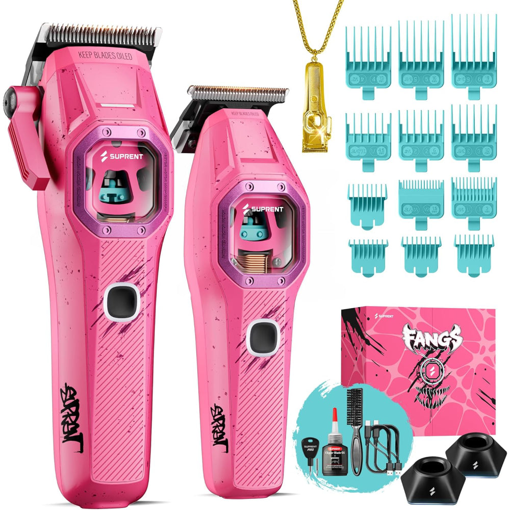 SUPRENT Fangs Clippers Pink side view