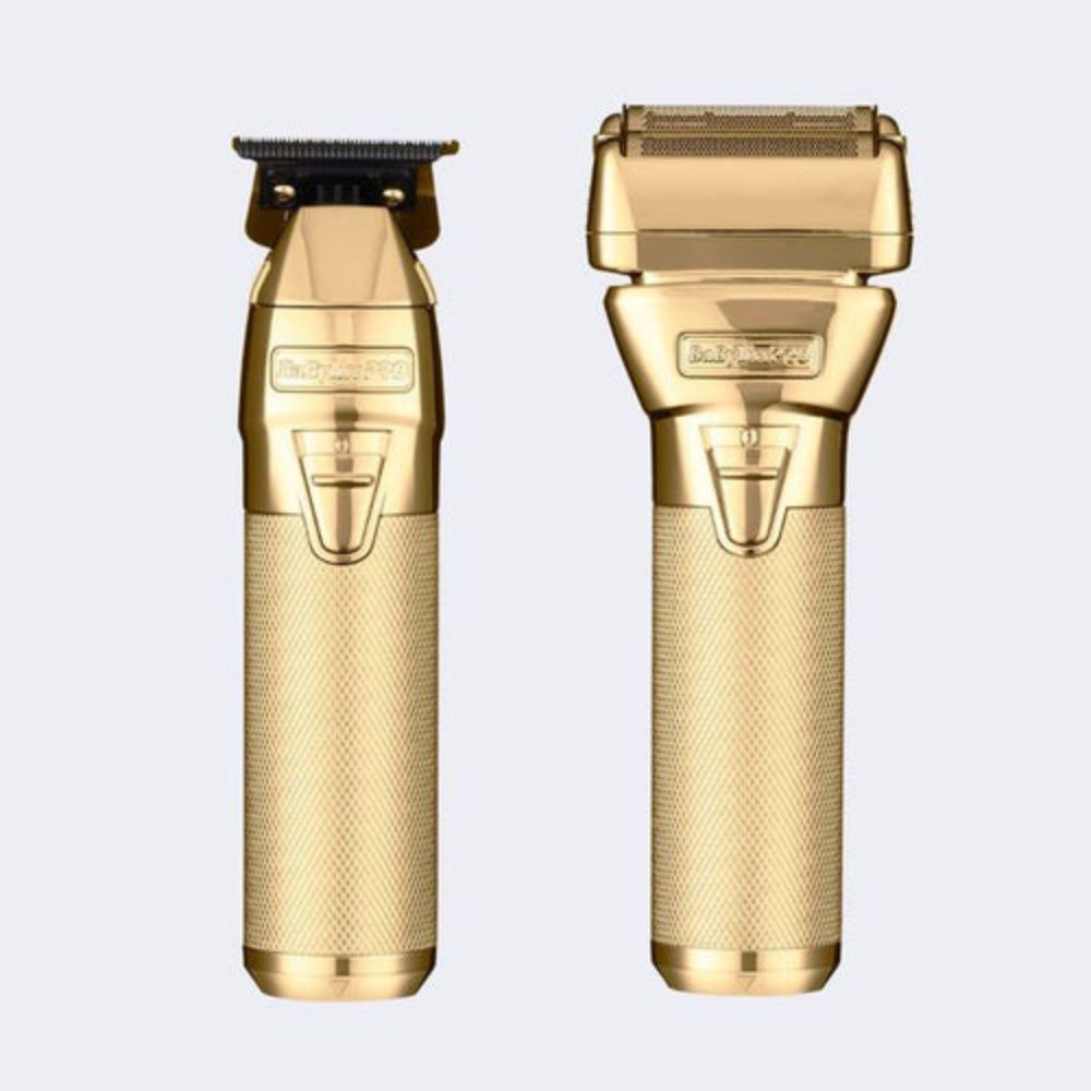 Babyliss Pro FXONE GoldFX Trimmer & Foil Shaver Bundle - Tool Only (FX1FSTGTO) — image 2