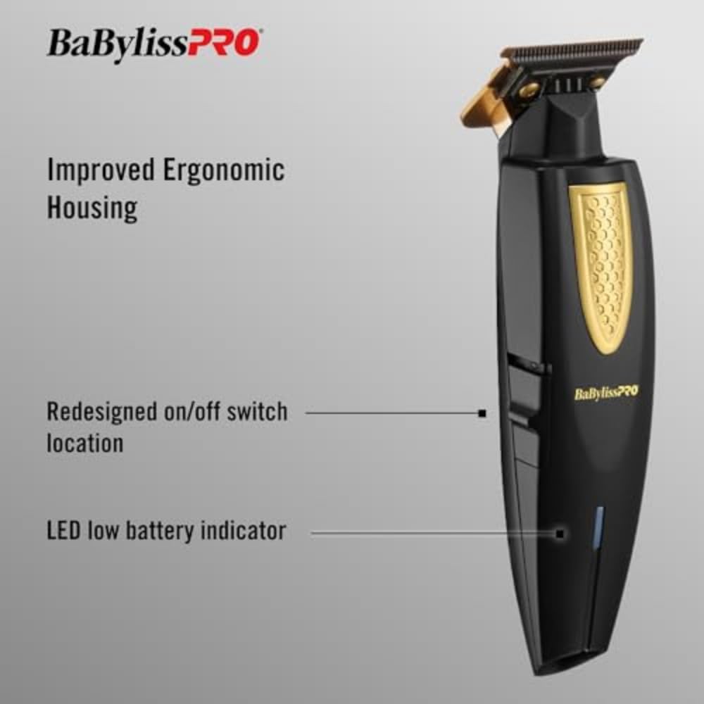 BaBylissPRO Cord-Cordless Lithium FX+ Ergonomic Trimmer (FX773N) — image 10