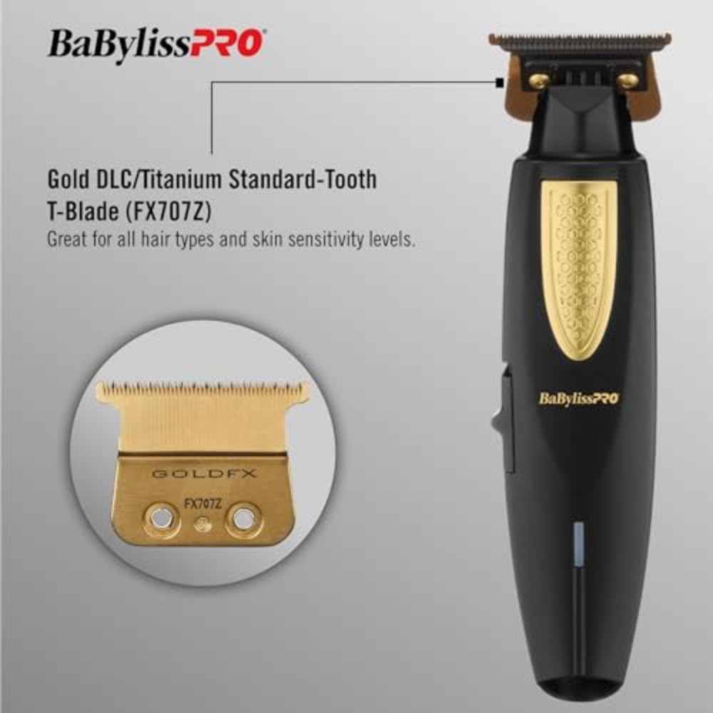 BaBylissPRO Cord-Cordless Lithium FX+ Ergonomic Trimmer (FX773N) — image 8