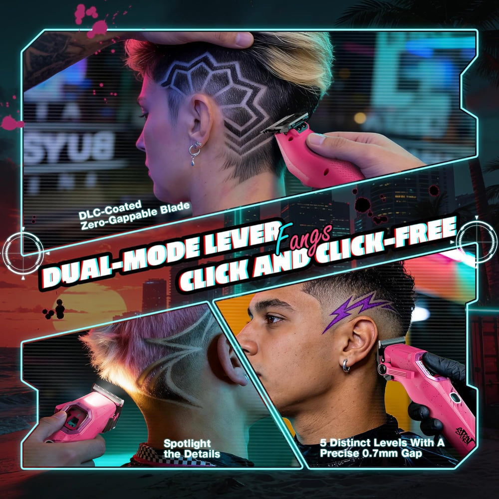 SUPRENT Fangs Clippers Pink accessories