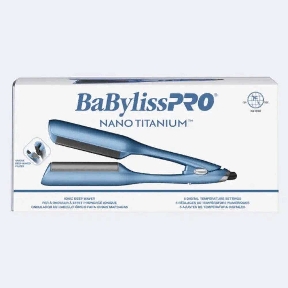 Babyliss Pro Nano Titanium Ionic Deep Waver (BNTDW01UC)