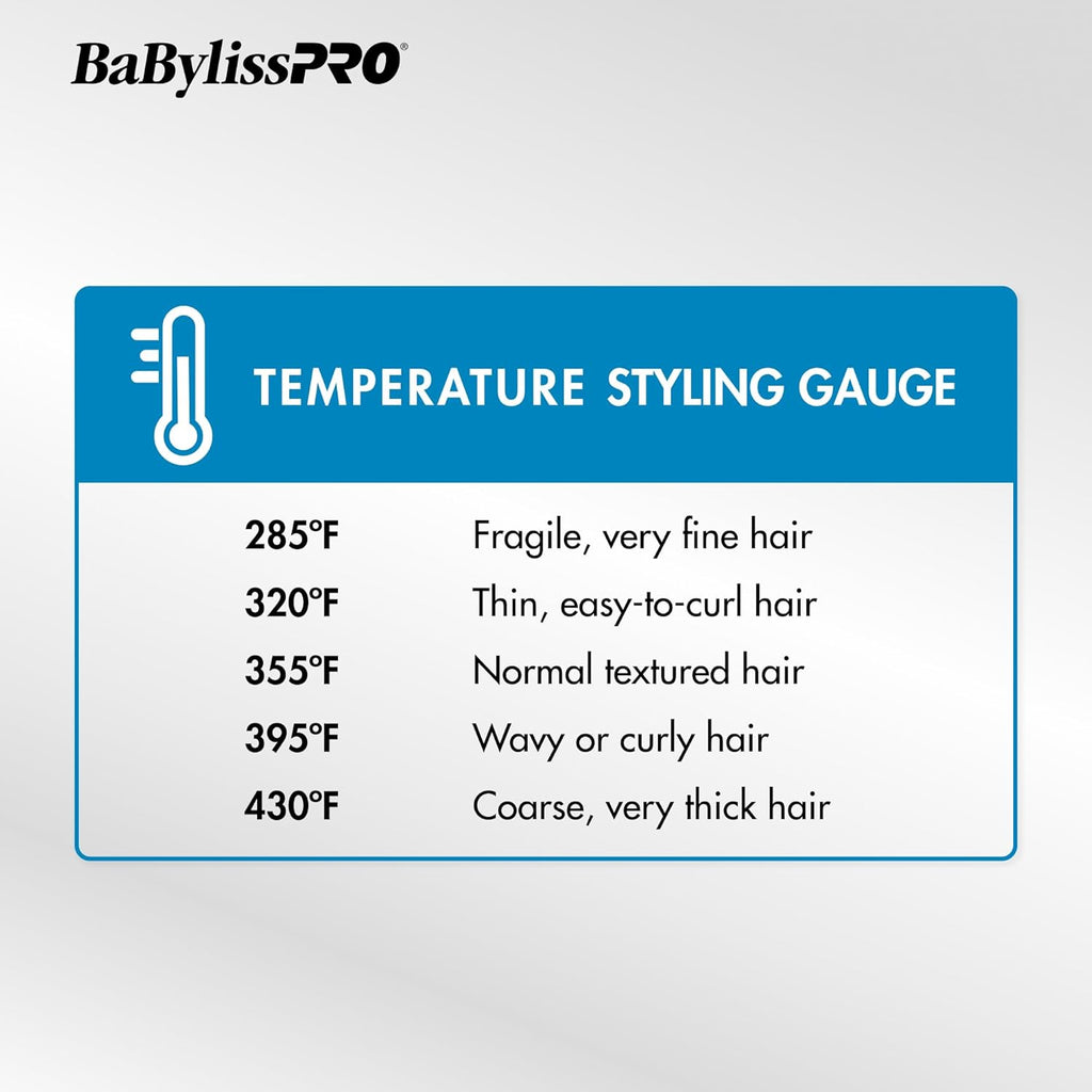 BaBylissPRO Nano Titanium Limited Edition Black & Blue Professional Curling Wand - 1" (BNTWMB100UC) — image 6