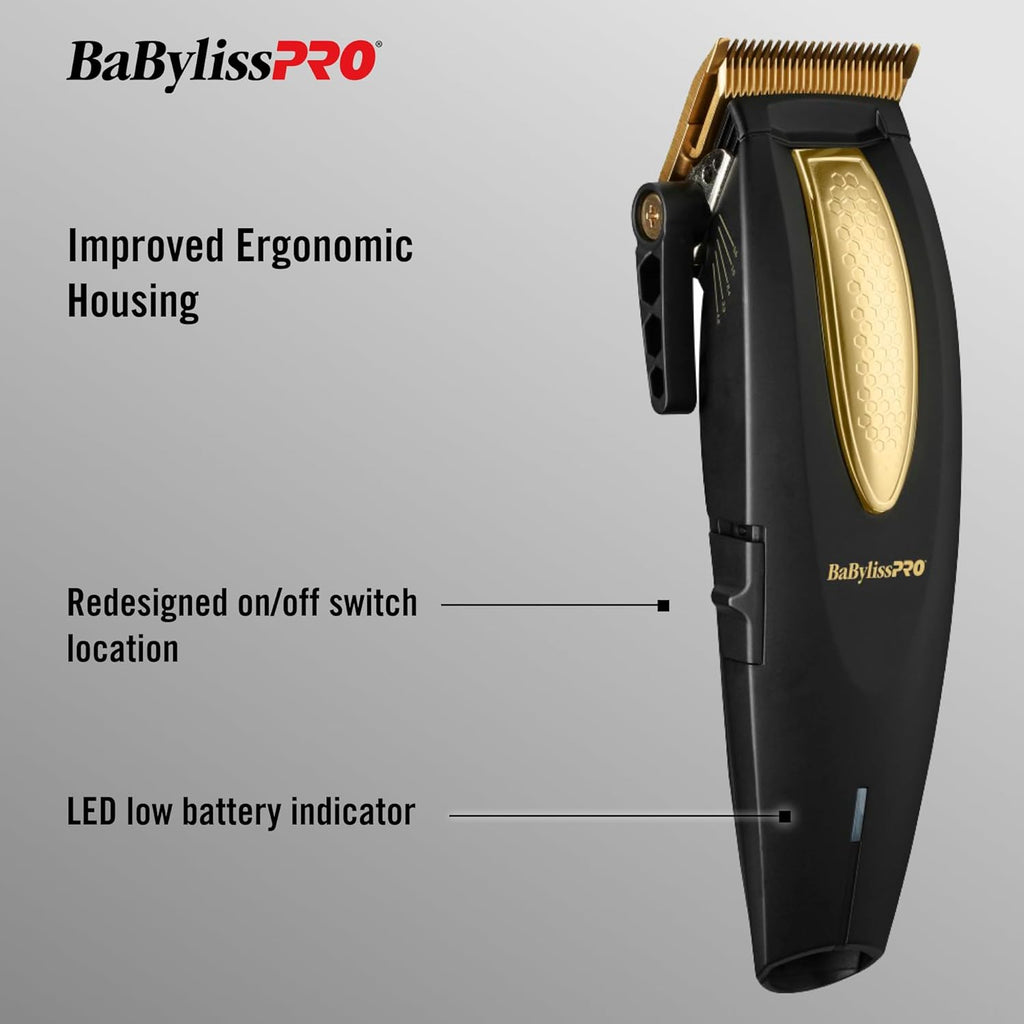 BaBylissPRO Cord-Cordless Lithium FX+ Ergonomic Clipper (FX673NS) — image 8