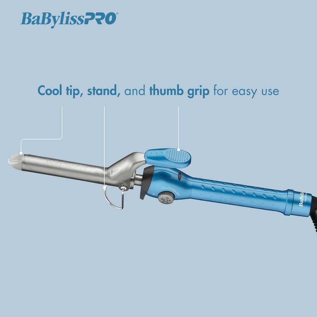 BaBylissPRO Nano Titanium Spring Curling Iron 1" (BNT100S) — image 3