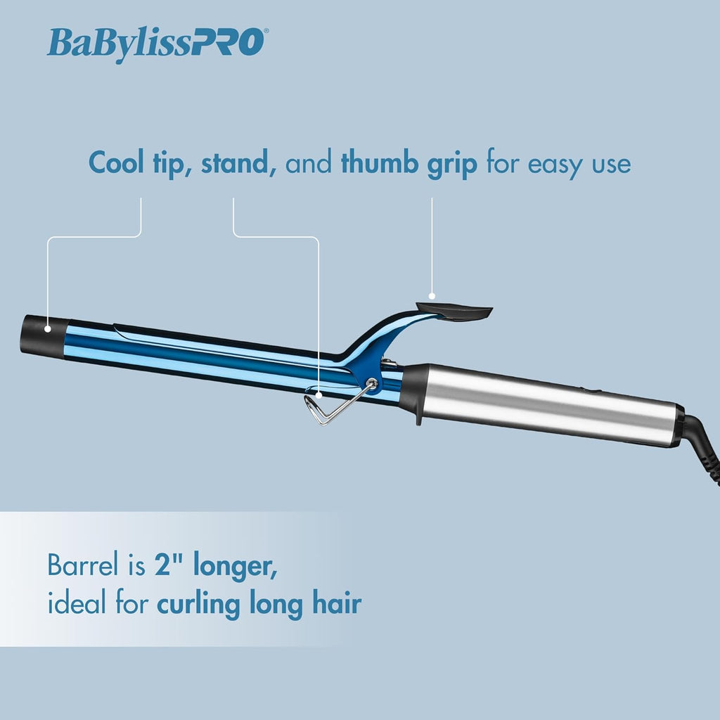 BaBylissPRO Limited Edition 1" Curved Styling Iron & 1" Extended-Barrel Curling Iron Styling Set (BNTPP76) — image 10