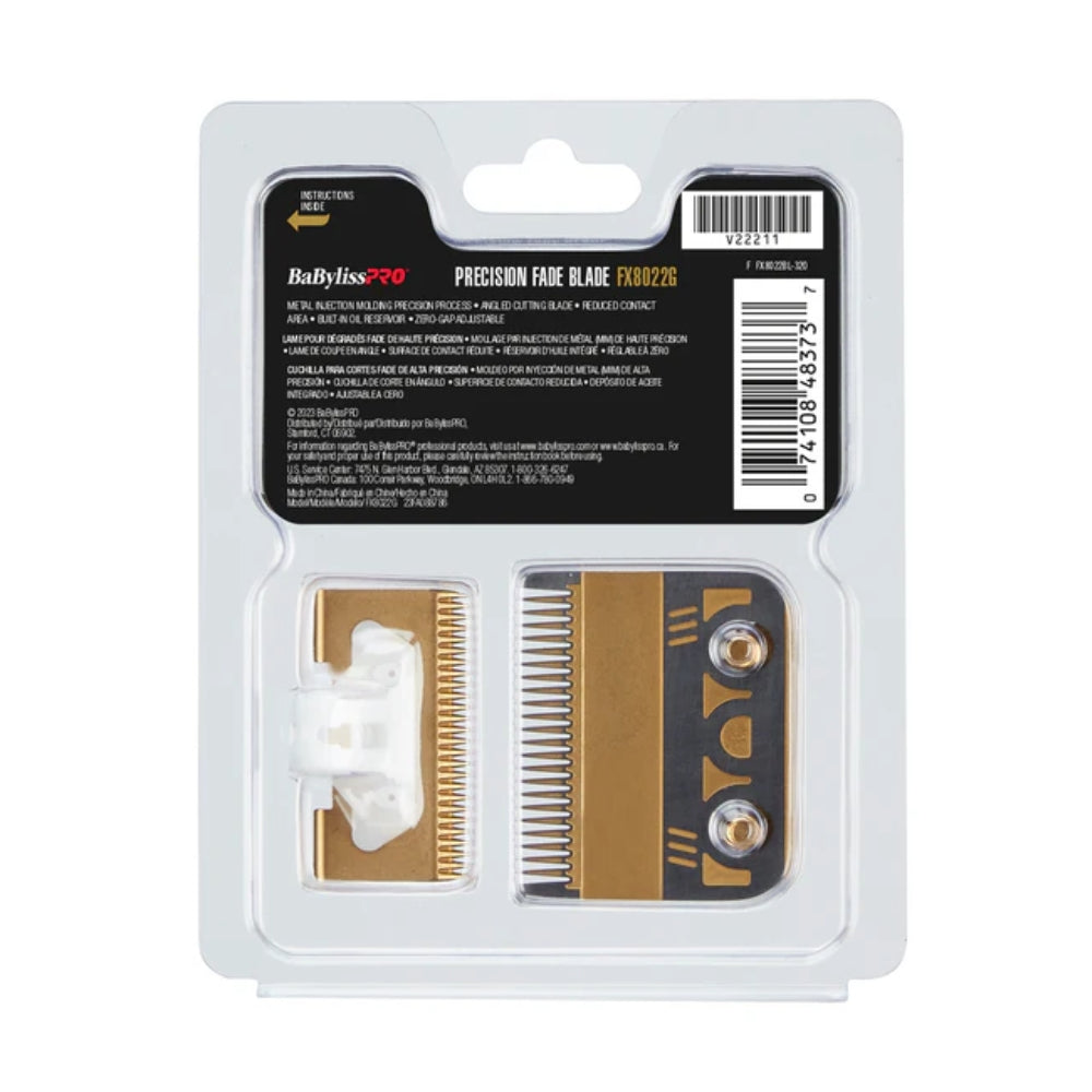 Babyliss Pro Gold Titanium Metal-Injection Molded Precision Fade Blade (FX8022G) — image 6
