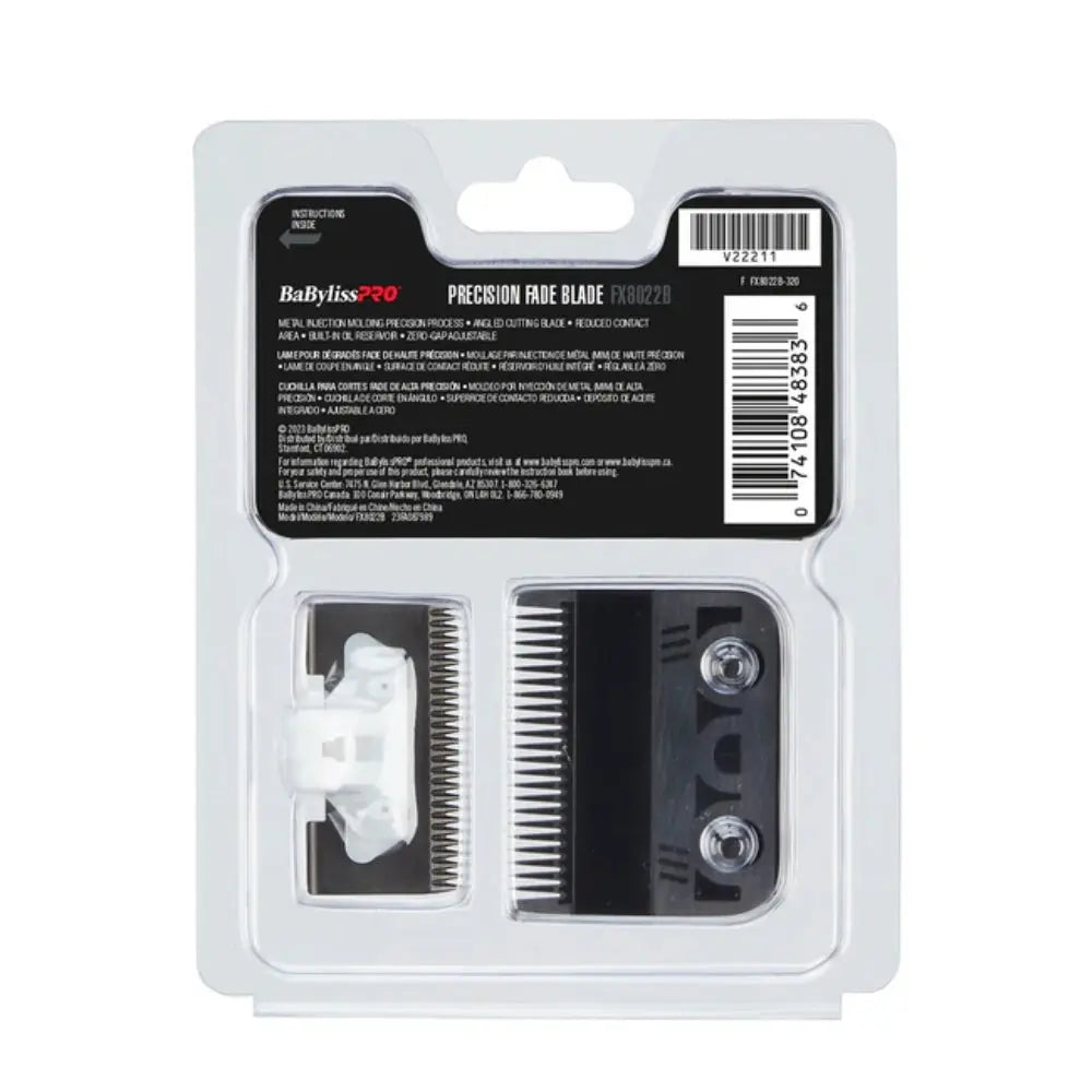 Babyliss Pro Black Titanium Metal-Injection Molded Precision Fade Blade (FX8022B)
