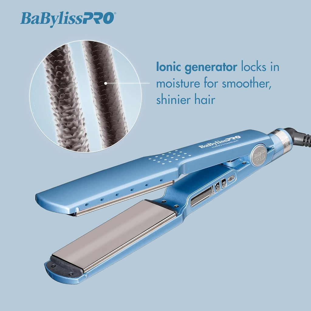 BaBylissPRO Nano Titanium Ionic Flat Iron - 1.75" (BNT4094TUC) — image 5