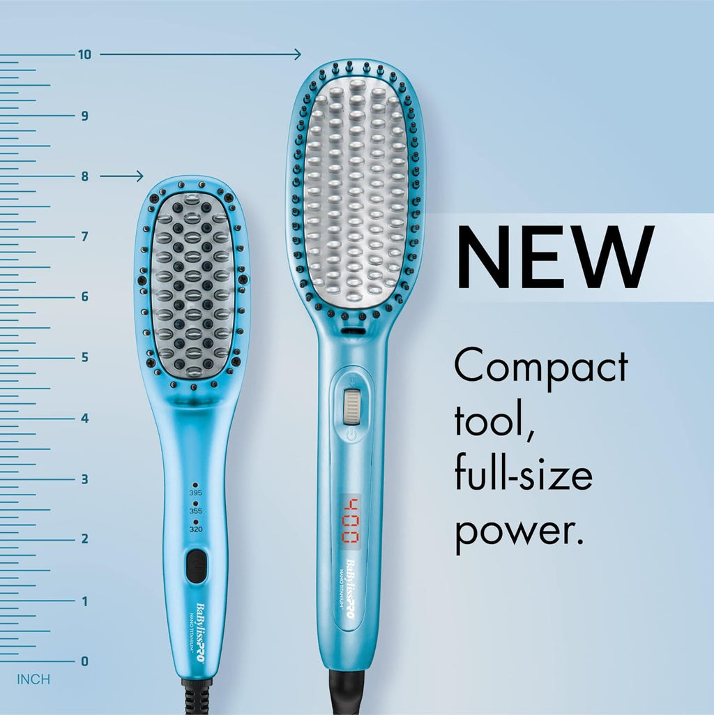 BaBylissPRO Nano Titanium Compact Thermal Paddle Brush (BNTPB2UC) — image 9