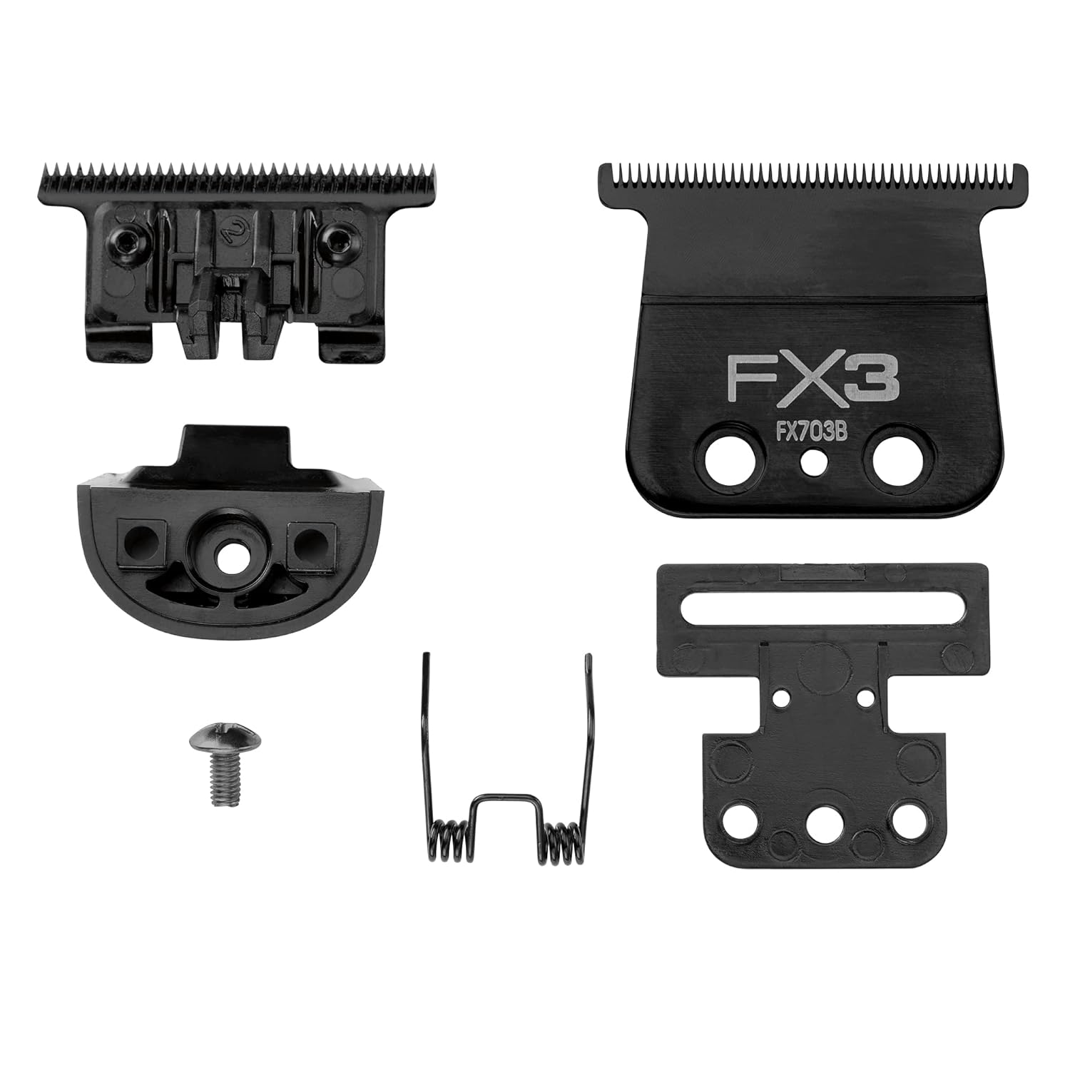 BaBylissPRO FX3 Titanium Carbon-Nitride Standard-Tooth Ultra-Thin Replacement T-Blade (FX703B) — image 2