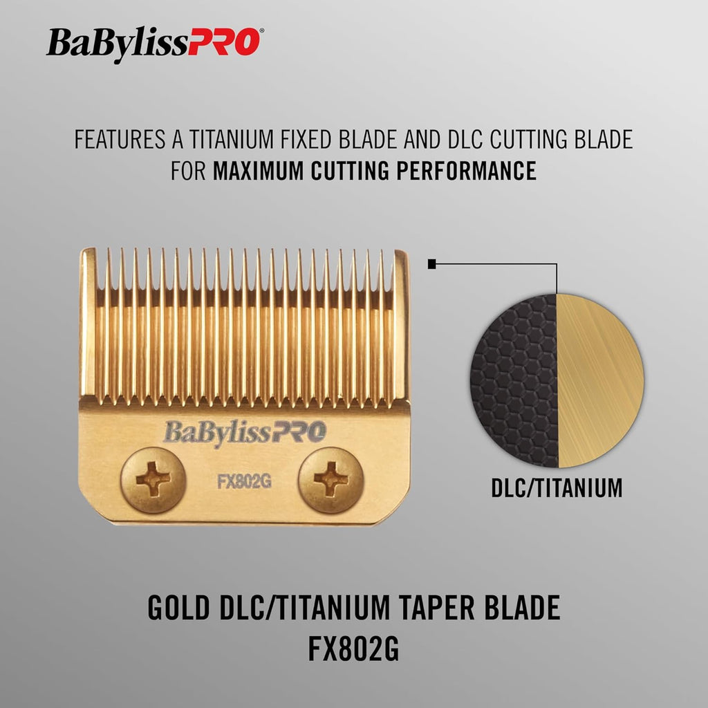 BaBylissPRO DLC Titanium Replacement Taper Blade (FX802G) — image 4