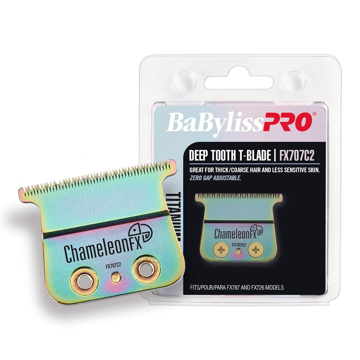 BaBylissPRO ChameleonFX Deep-Tooth T-Blade (FX707C2) — image 4