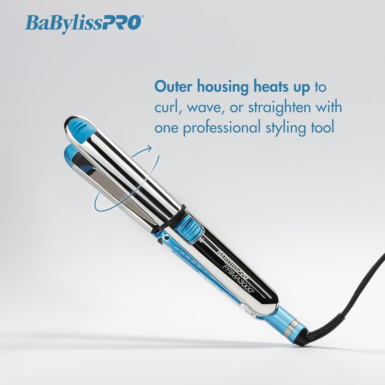 BaBylissPRO Nano Titanium Prima 3100 Flat Iron - 1" (BNT3100TUC) — image 7