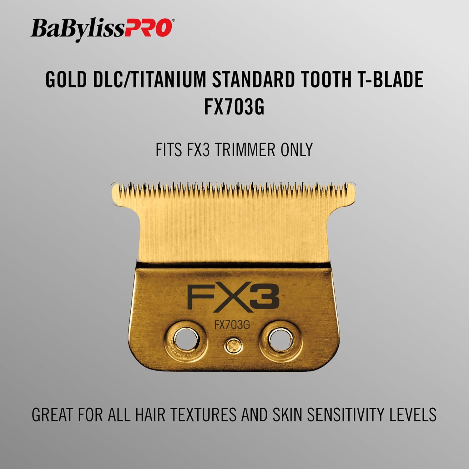 BaBylissPRO DLC/Titanium Ultra-Thin Zero Gap Replacement Blade (FX703G) — image 3