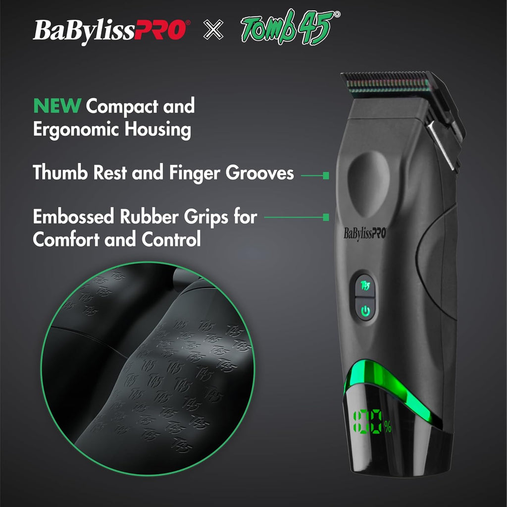 BaBylissPRO x Tomb45 Wireless-Charging Clipper & Trimmer Value Set (FXT45PPK) — image 9