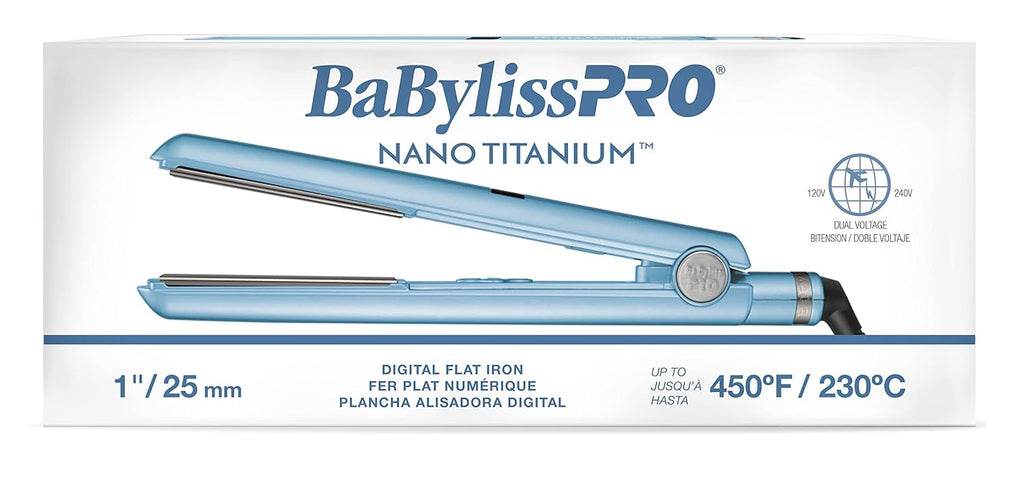 BaBylissPRO Nano Titanium Digital Flat Iron - 1" (BNT4095TUC) — image 8
