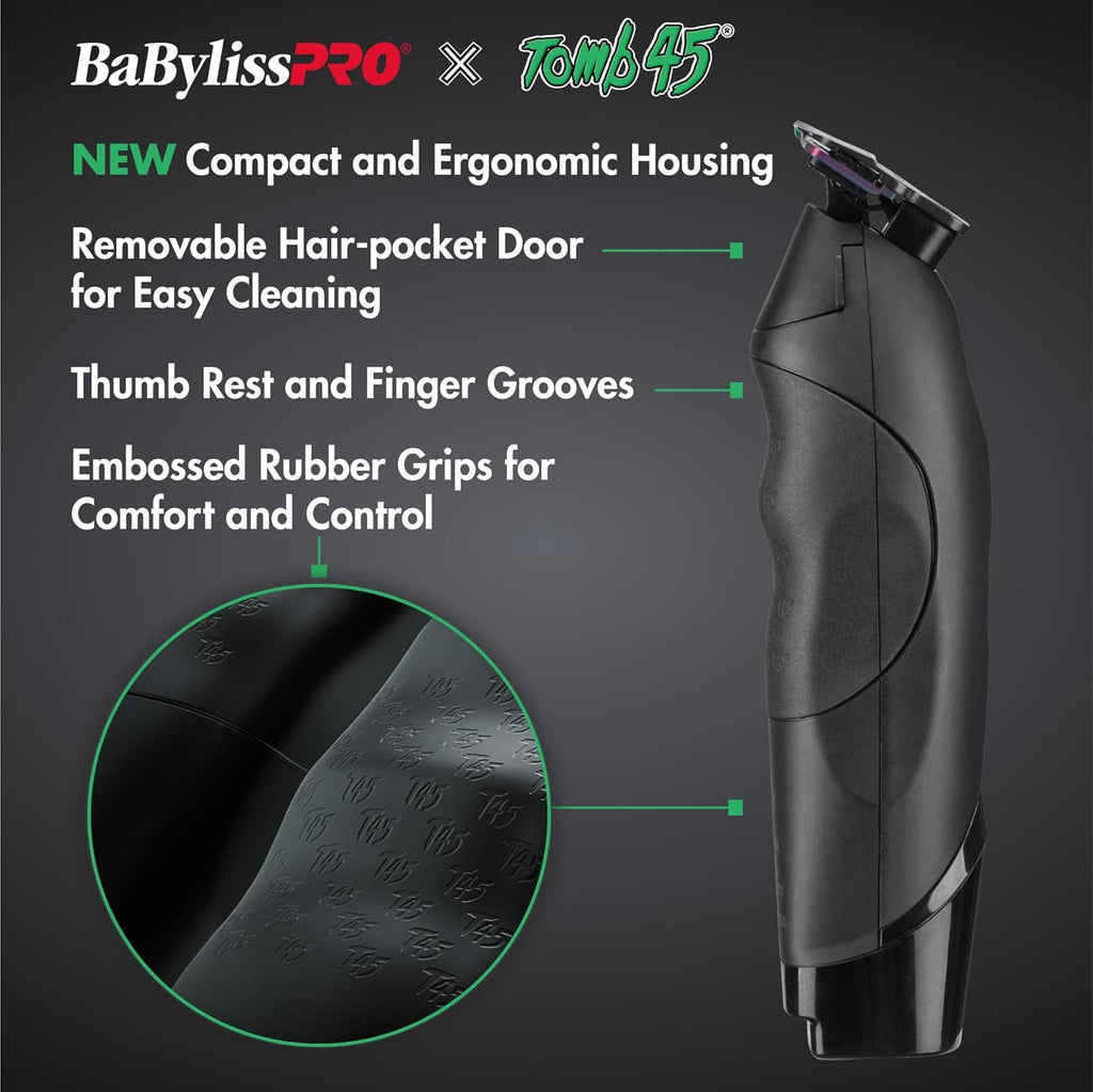 BaBylissPRO x Tomb45 Wireless-Charging Clipper & Trimmer Value Set (FXT45PPK) — image 3