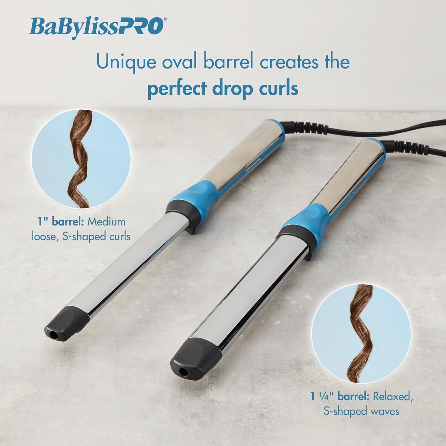 BaBylissPRO Nano Titanium Oval Barrel Curling Wand — image 14