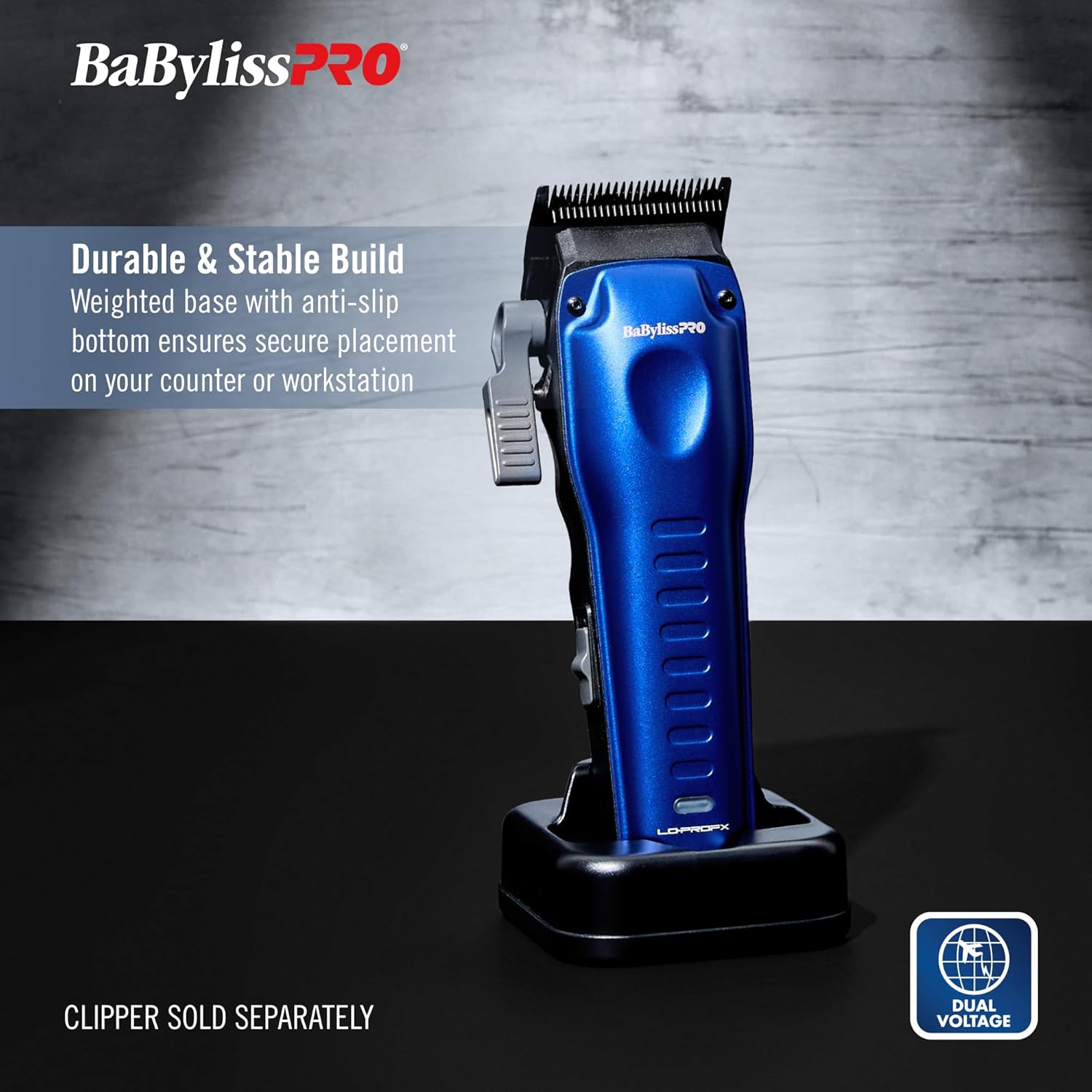 BaBylissPRO 3-in-1 Charging Stand for Compact LO-PRO FX Series Tools (FXCLPB) — image 7