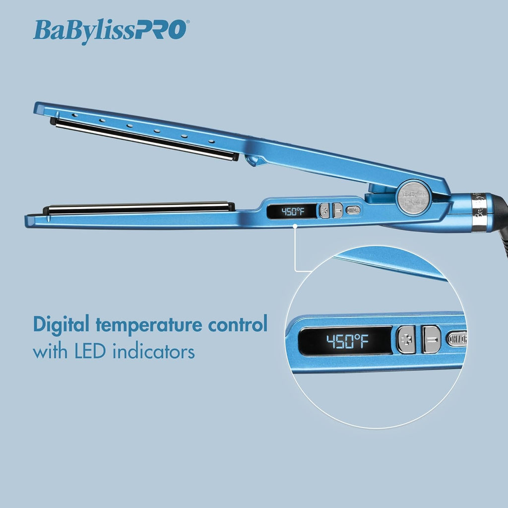 BaBylissPRO Nano Titanium Ionic Flat Iron - 1.25" (BNT4091TUC) — image 6
