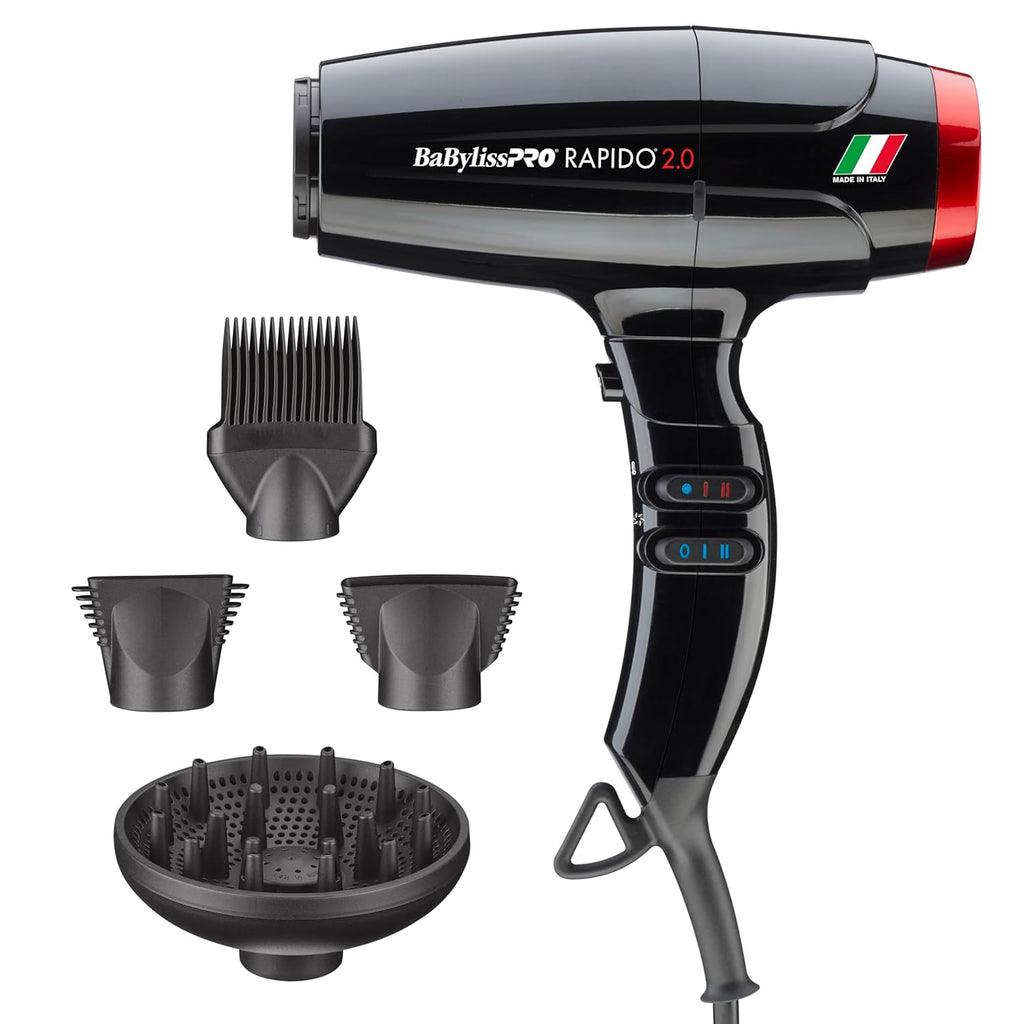 BaBylissPRO High Speed Rapido 2.0 Professional Hair Dryer (BRAP2) — image 3