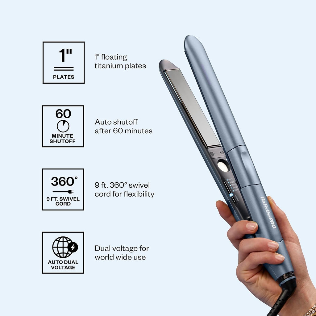 BaBylissPRO The TrueTension Flat Iron - 1" (BNTE100T) — image 8