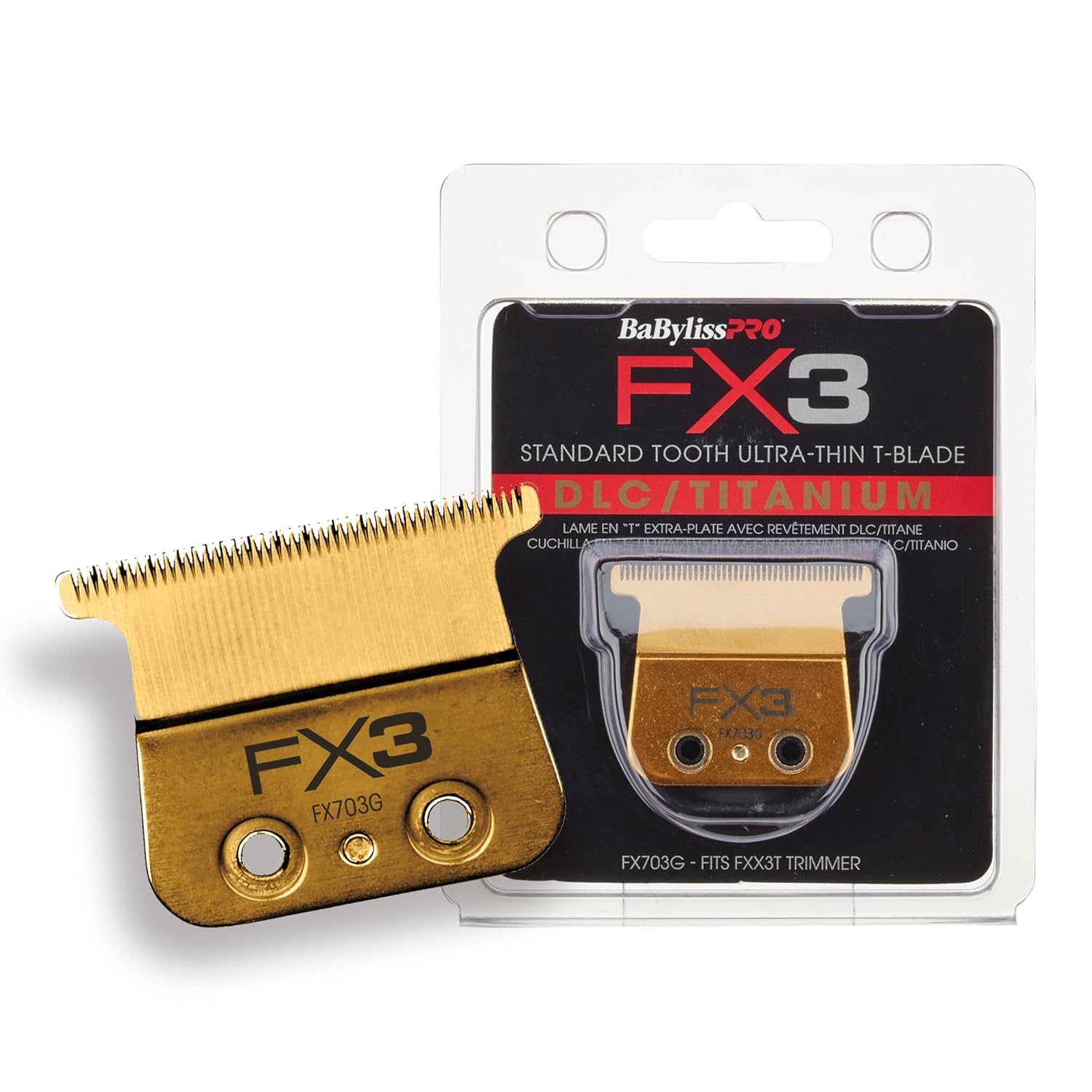 BaBylissPRO DLC/Titanium Ultra-Thin Zero Gap Replacement Blade (FX703G) — image 2