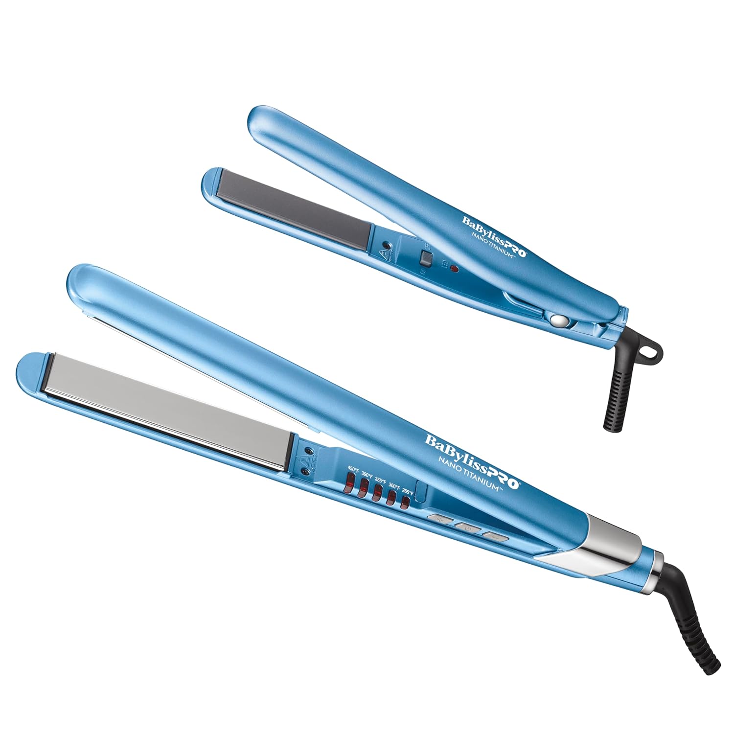 BaBylissPRO Nano Titanium 1" & 3/4" Ultra-Sleek Flat Iron Value Set (BNTPP93) — image 1
