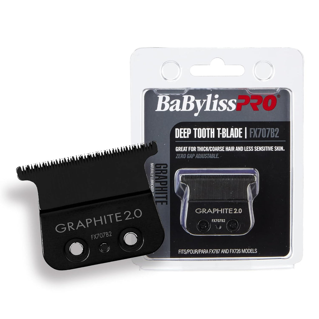 BaBylissPRO Black Graphite 2.0 Trimmer Blade - Deep Tooth (FX707B2) — image 3