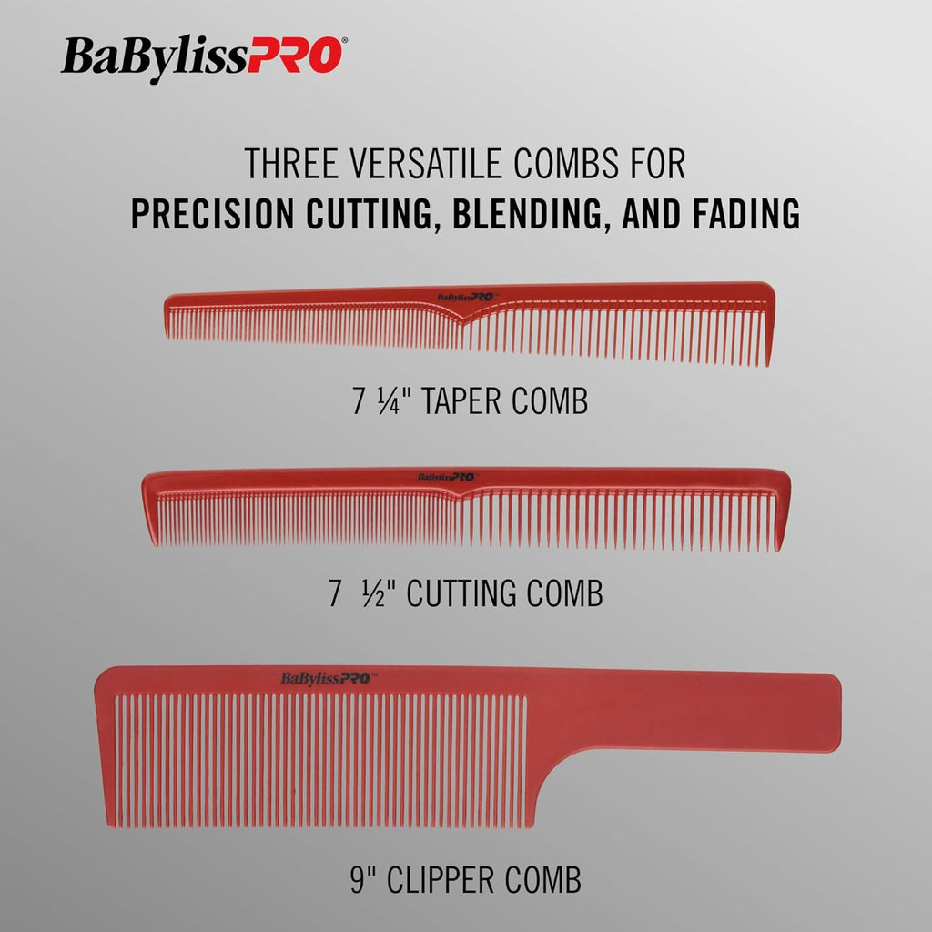 BaBylissPRO Barberology 3pc Comb Set — image 8