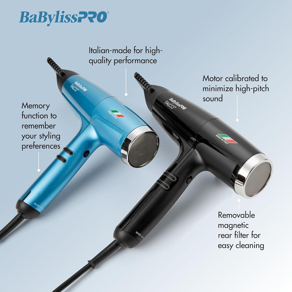 BaBylissPRO Nano Titanium Professional Italian High-Speed Falco Hair Dryer (BNT8550) — image 14