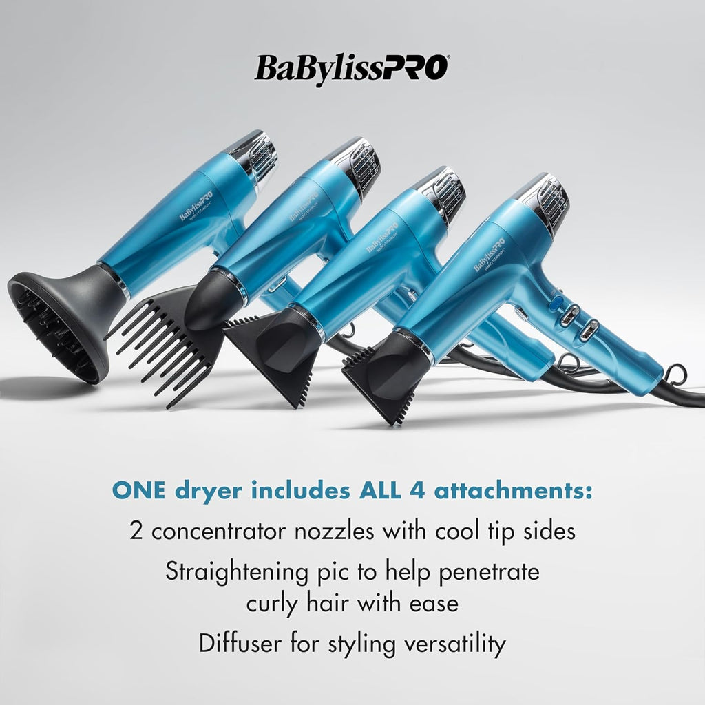 BaBylissPRO Nano Titanium High-Speed Dual Ionic Hair Dryer (BNT9100) — image 9