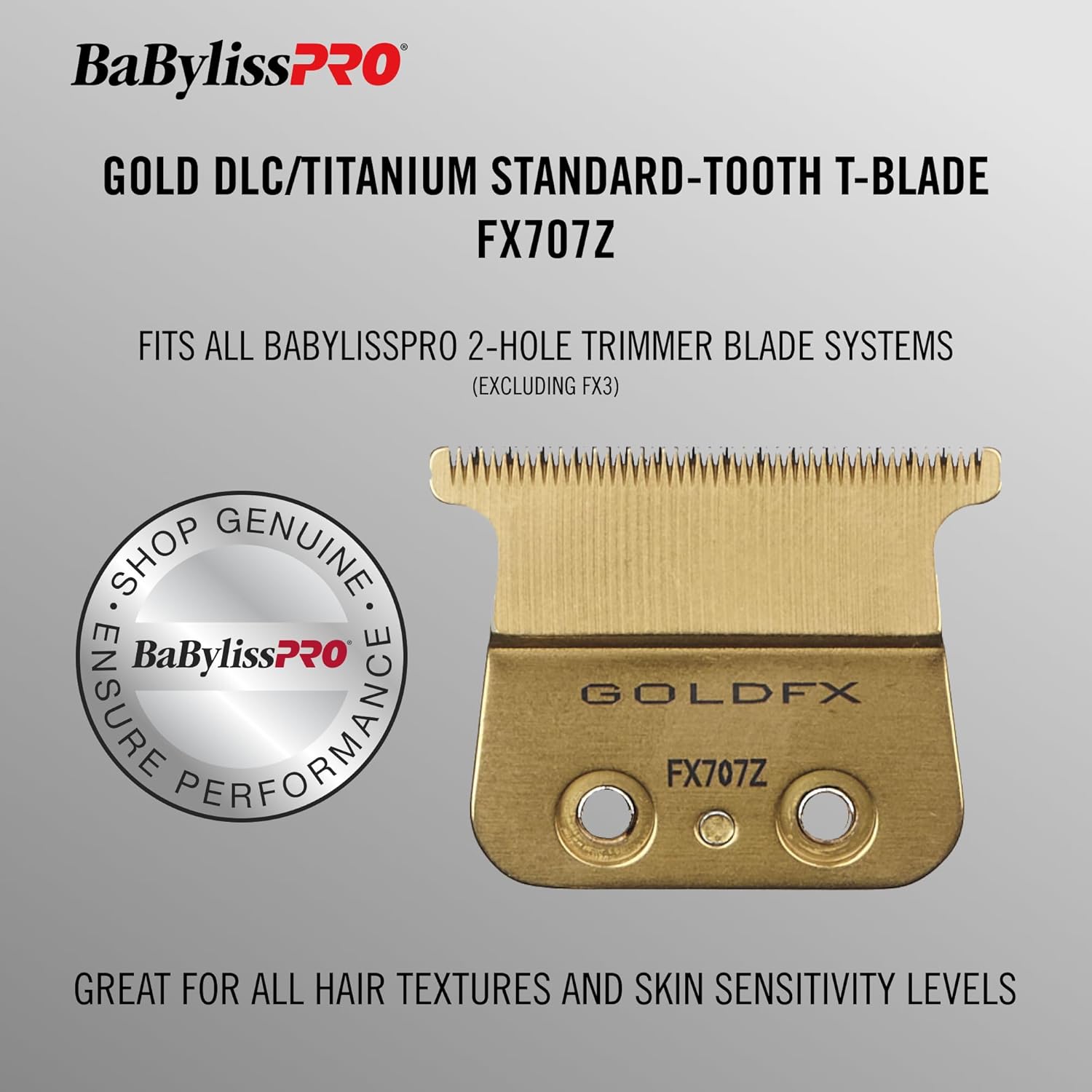 BaBylissPRO GoldFX Titanium Trimmer Blade (FX707Z) — image 5