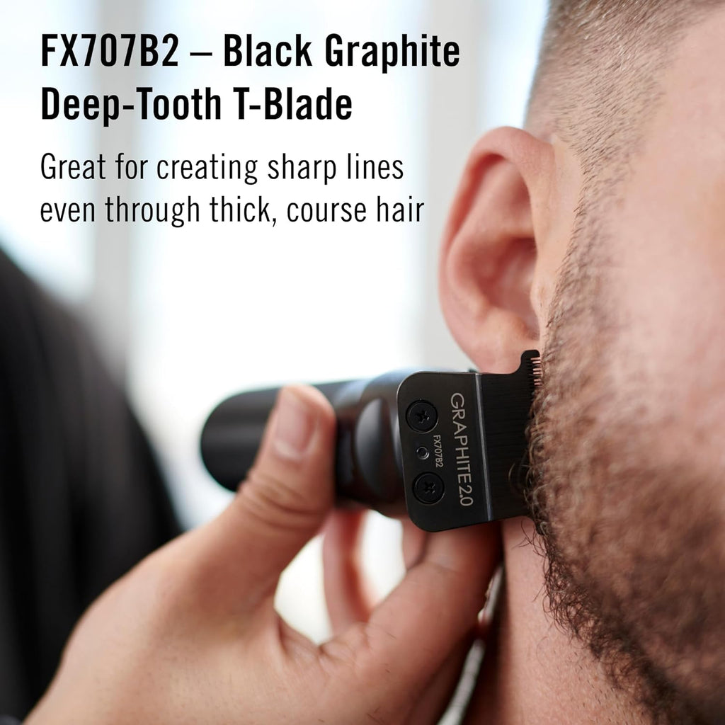 BaBylissPRO FXONE BLACKFX All-Metal Interchangeable-Battery Cordless Trimmer (FX799MB) — image 13
