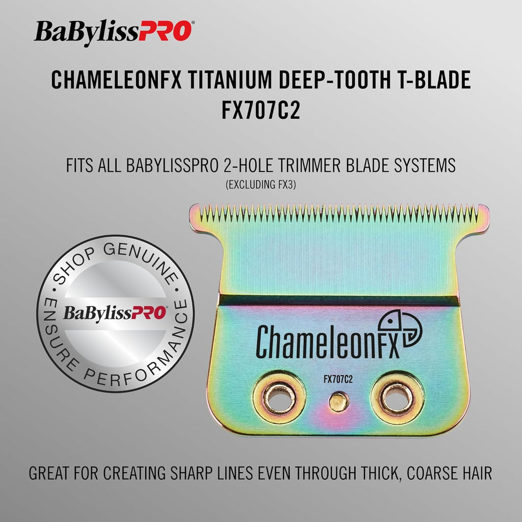 BaBylissPRO ChameleonFX Deep-Tooth T-Blade (FX707C2) — image 5
