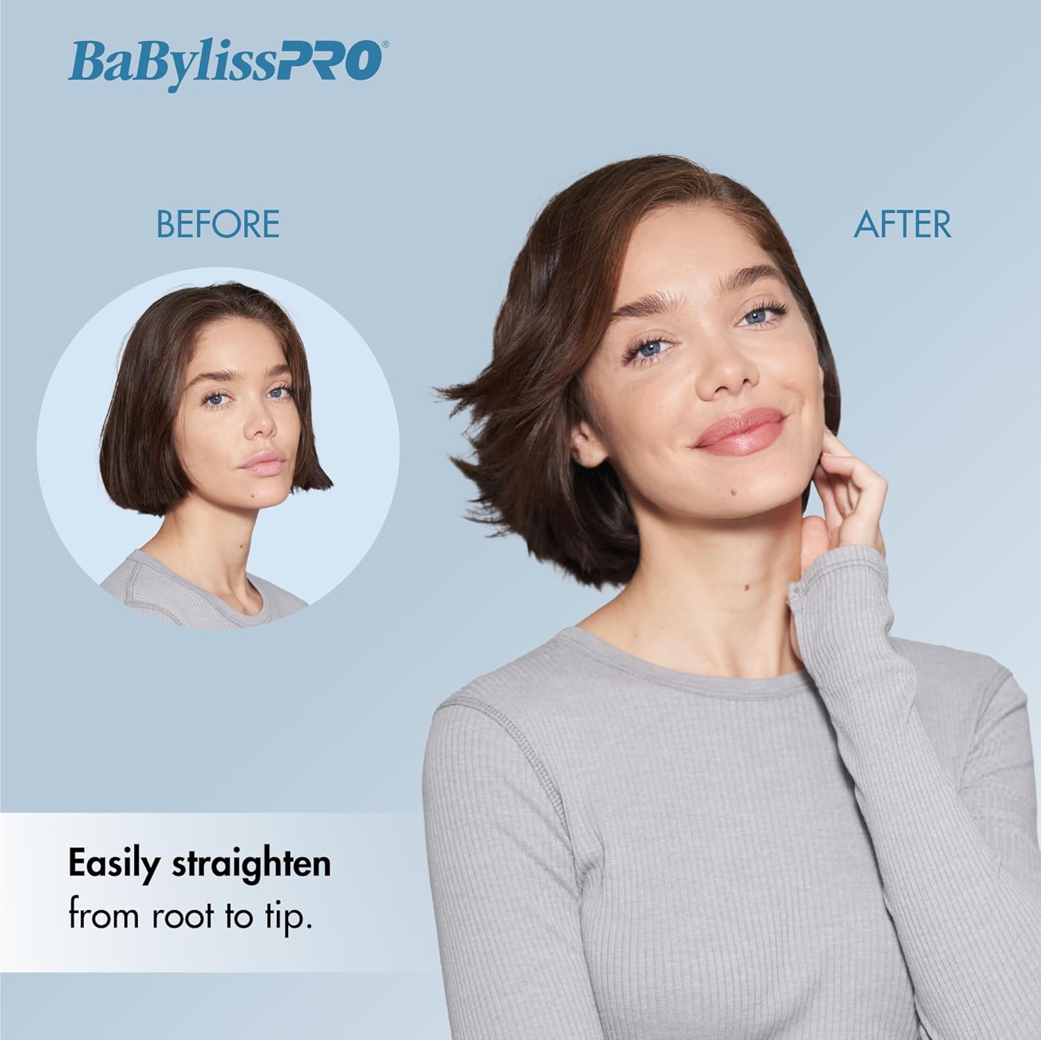 BaBylissPRO Nano Titanium Ultra-Sleek Ionic Flat Iron - 1/2" (BNT4171TUC) — image 7