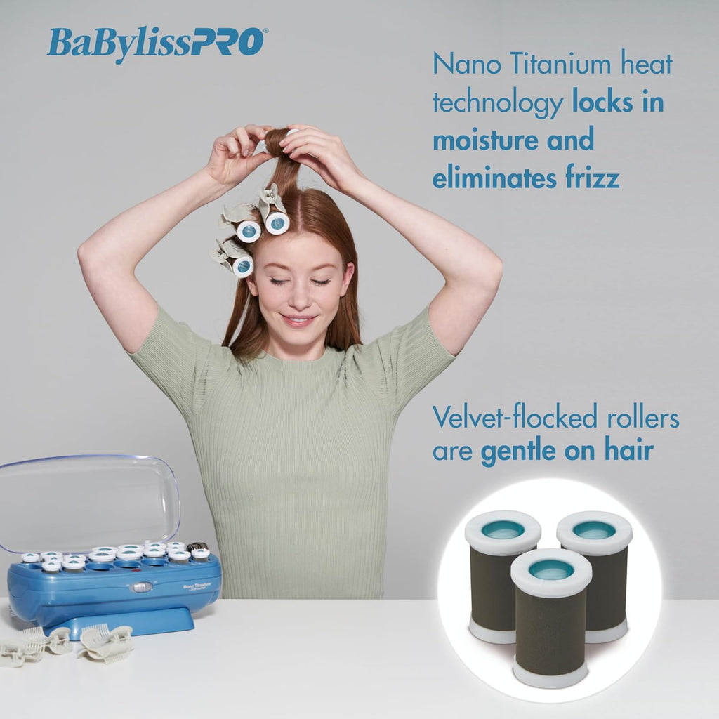BaBylissPRO Nano Titanium 21pc Jumbo Roller Hairsetter (BABNTCHV21) — image 2