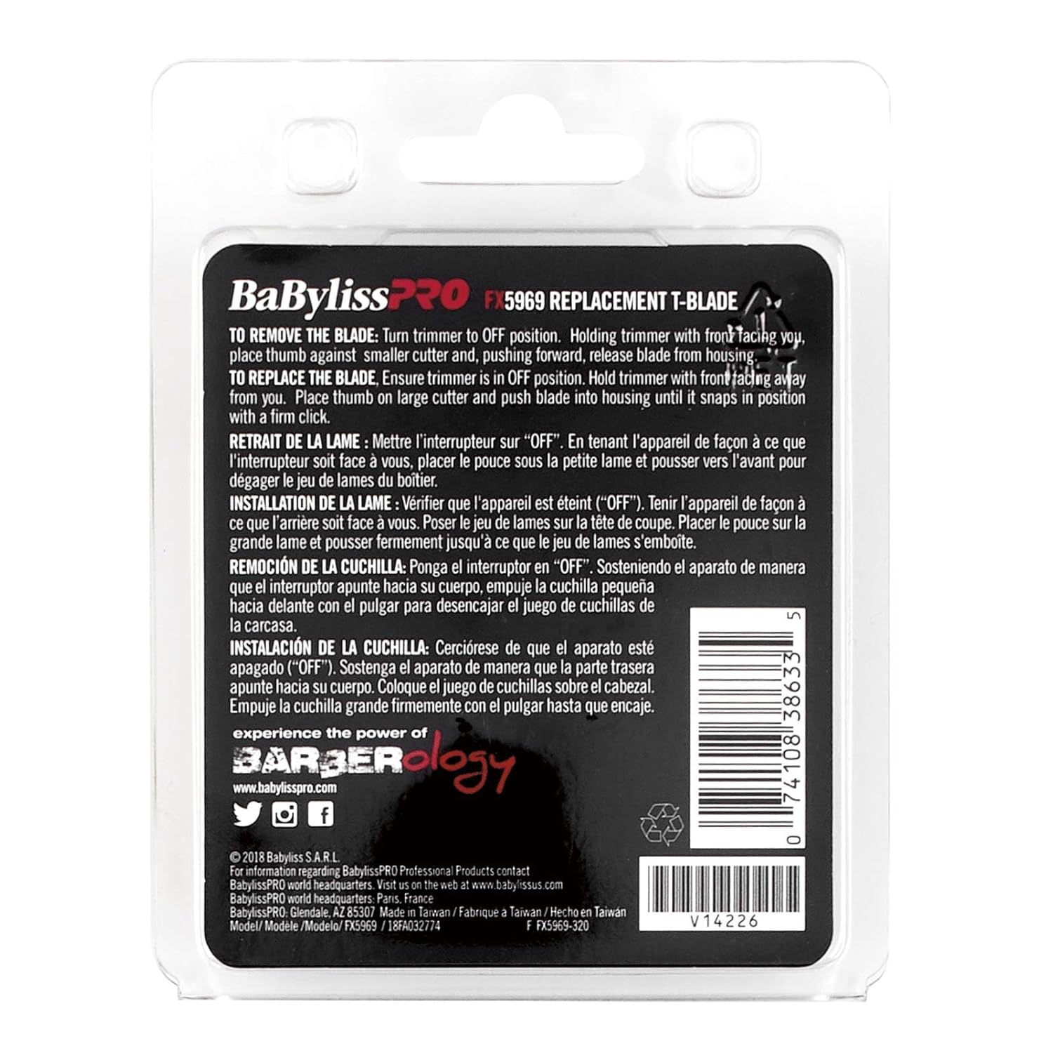 BaBylissPRO Replacement Blade for FX59 (FX5969) — image 4