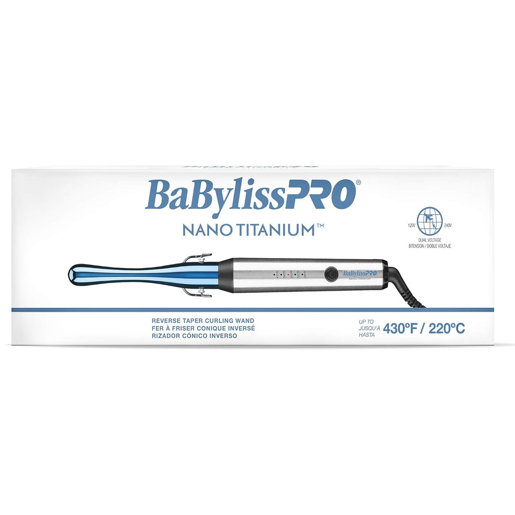 BaBylissPRO Nano Titanium Reverse Taper Curling Wand (BNTWRTUC) — image 4
