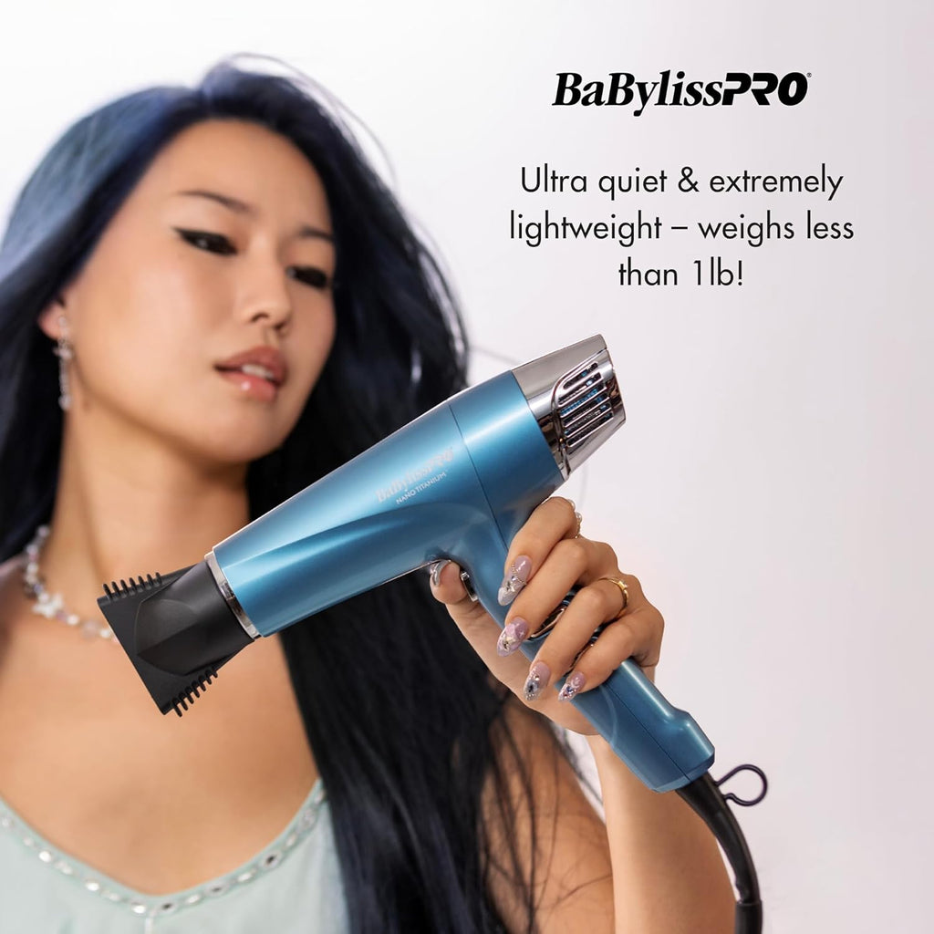BaBylissPRO Nano Titanium High-Speed Dual Ionic Hair Dryer (BNT9100) — image 12