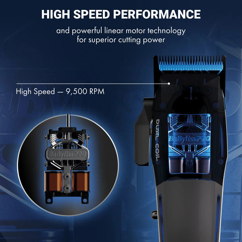 BaBylissPRO High-Performance Dual-Coil Motor Cordless Clipper (FX95C) BaBylissPRO