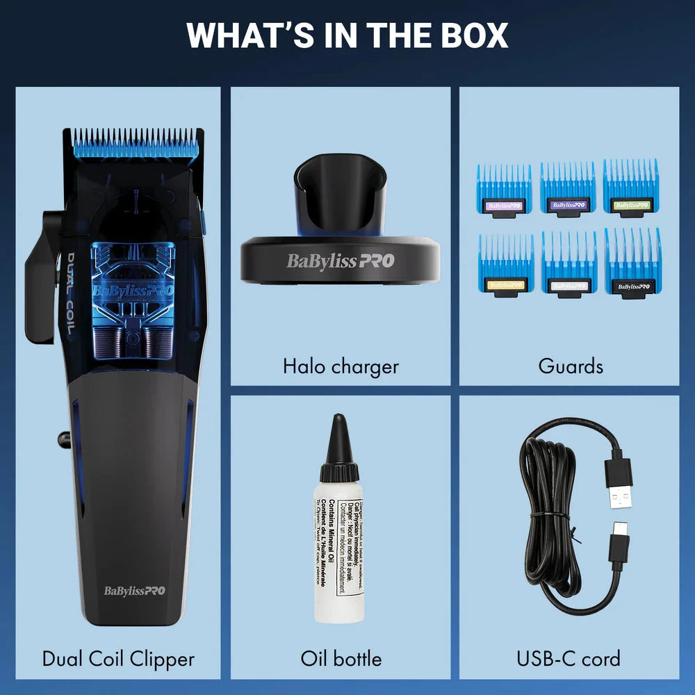 BaBylissPRO High-Performance Dual-Coil Motor Cordless Clipper (FX95C) BaBylissPRO