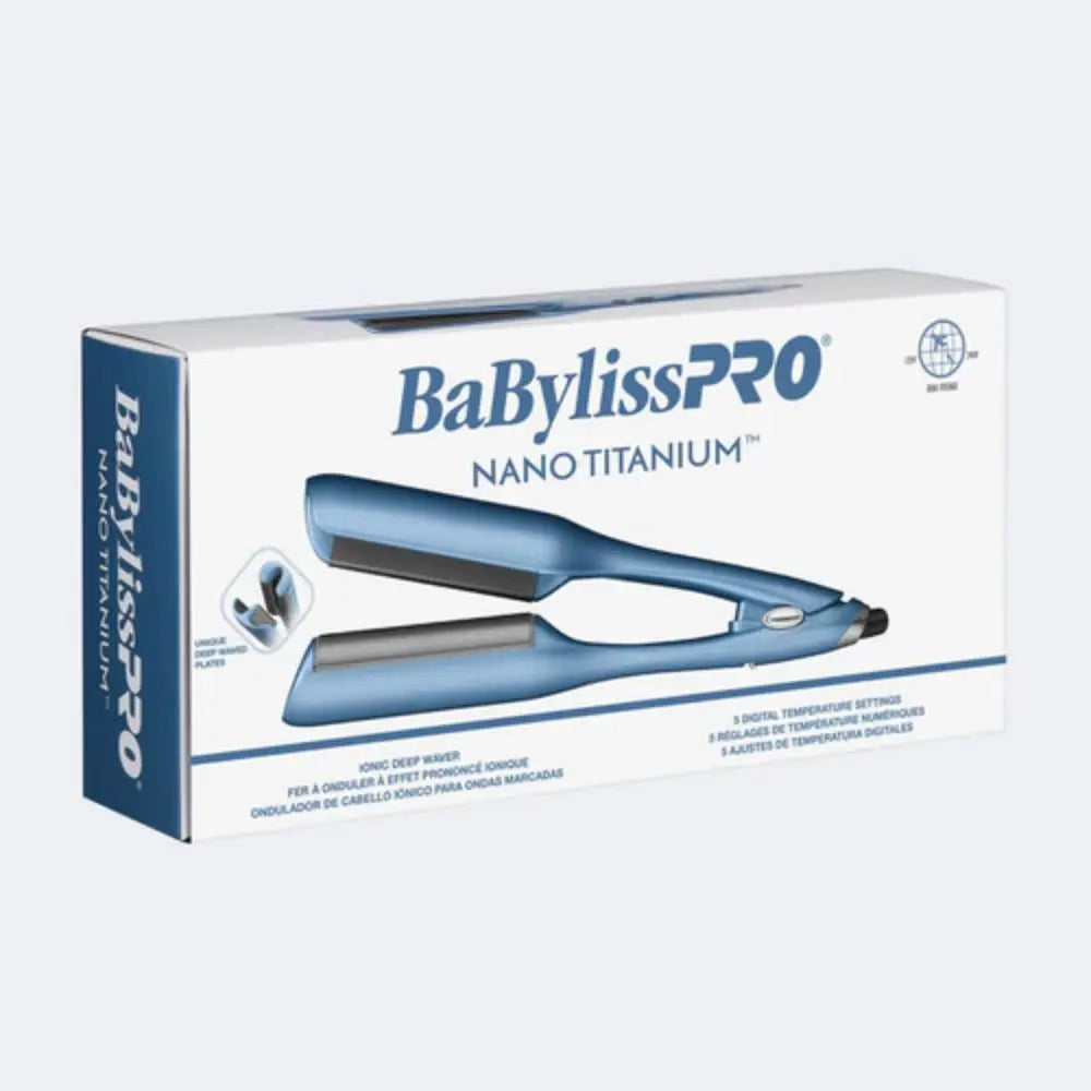 Babyliss Pro Nano Titanium Ionic Deep Waver (BNTDW01UC)