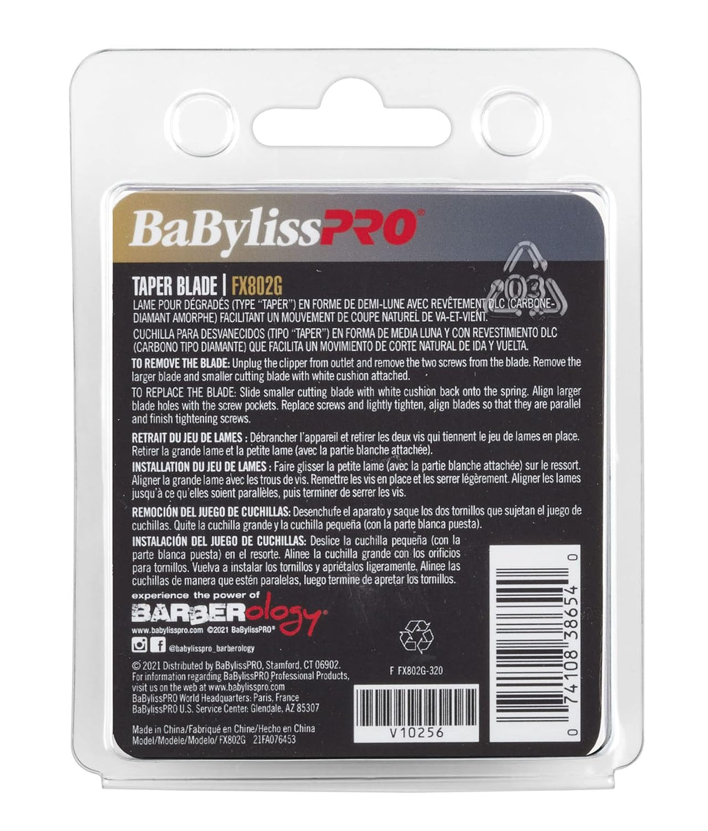 BaBylissPRO DLC Titanium Replacement Taper Blade (FX802G) — image 6